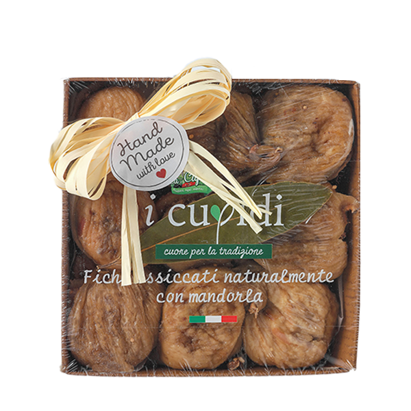 Fichi essiccati naturalmente con mandorla 250gr