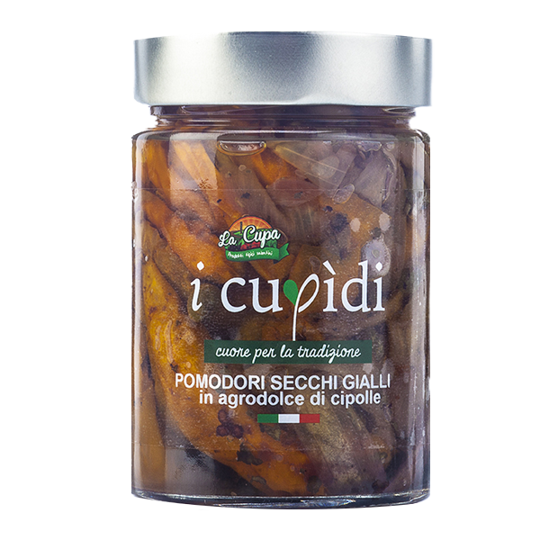Pomodori secchi gialli in agrodolce 300gr