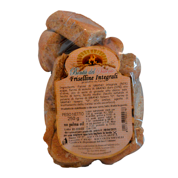 Friselline: integrali 250 gr