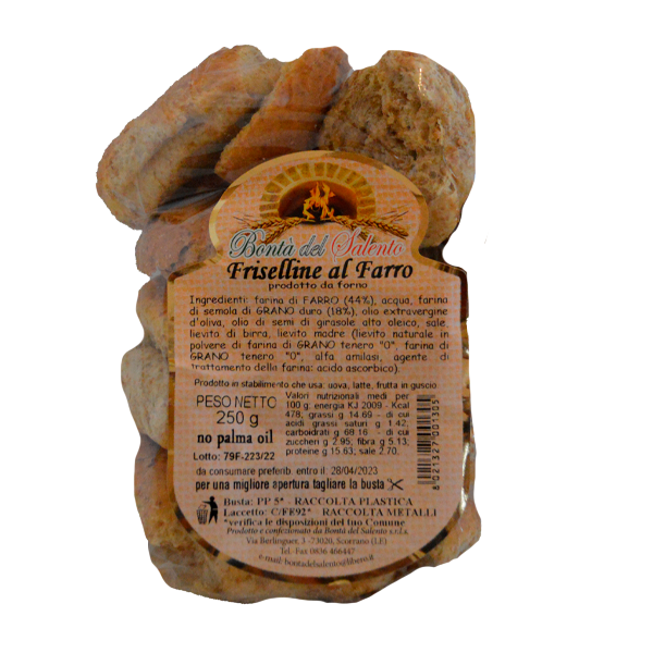 Friselline: farro 250 gr