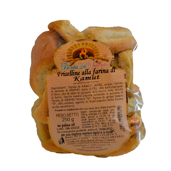 Friselline: kamut 250 gr
