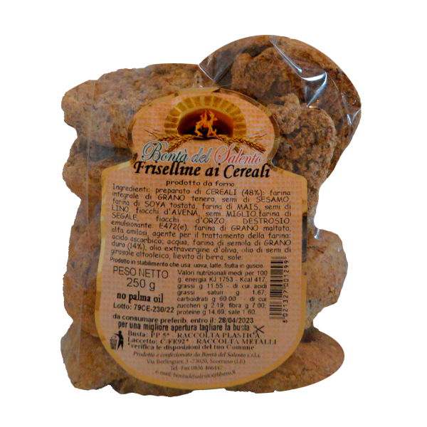 Friselline: cereali 250 gr