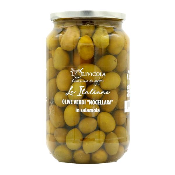 Olive verdi "nocellara" in salamoia 190gr