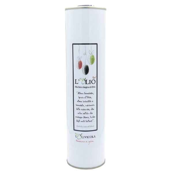 Olio EVO in lattina cilindrica 750ml