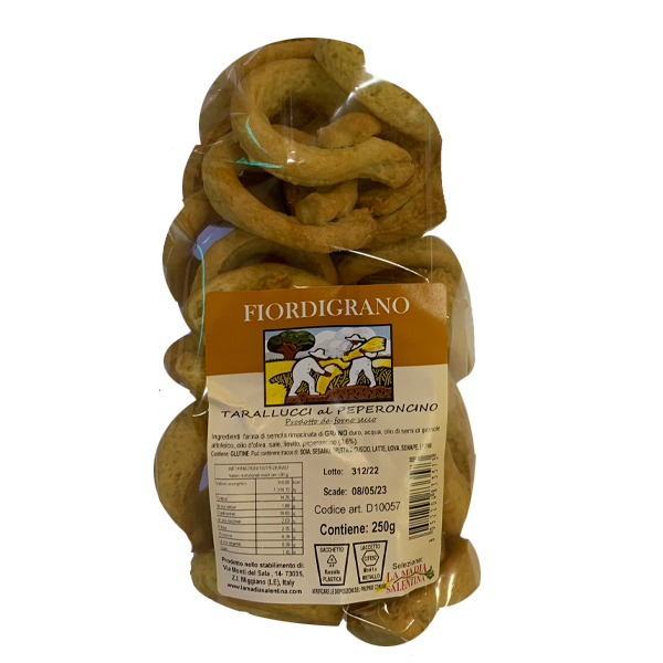 Tarallucci best peperoncino 250gr
